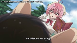 Reborn after being sacrificed by a crazy cult - Kami Katsu: Working for God in a Godless World Ep1