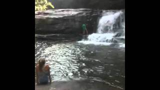 Waterfall at Bat Cave