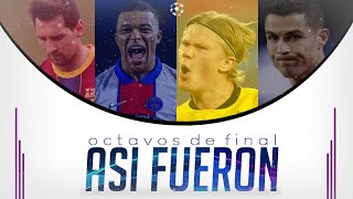 RESULTADOS de la CHAMPIONS | OCTAVOS DE FINAL IDA | ANALISIS Y RESUMEN