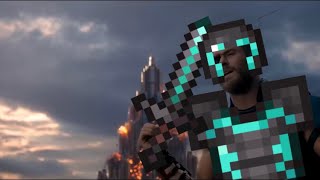 You can’t defeat me-broken diamond armor vs enchanted diamond armor (Minecraft armor edition)