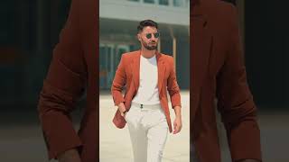 TRENDING BLAZER WITH WHITE TSHIRT FOR MEN || Best Blazer #shorts #youtubeshorts