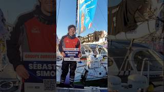 Sébastien Simon 🇨🇵 10ème édition du Vendée globe 🌎  2024 #youtubeshorts