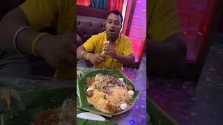 Biryani King of Kolkata Eating 4000 /- Special Thali #shorts