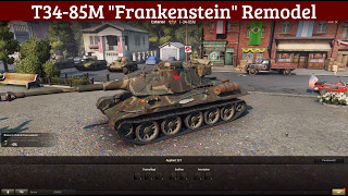 T-34-85M "Frankenstien" Remodel