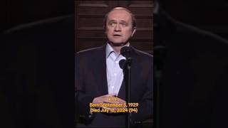 Bob Newhart died from complications illnesses on July 18, 2024, at the age of 94 #foryou #bobnewhart