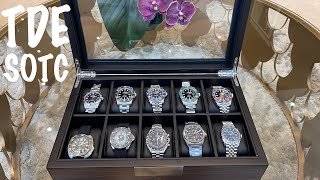 My $120,000 watch collection July 2021 Rolex Omega Zenith Mido Seiko SOTC