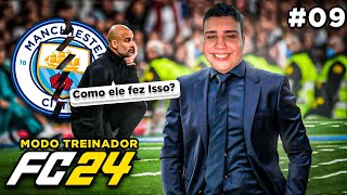 FIZ o GUARDIOLA CHORAR na PREMEIR LEAGUE? MODO CARREIRA TREINADOR EA FC 24