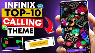 Infinix Top_10 Calling Theme | Infinix Enable Emport Theme Options |🔥