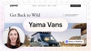 Grace Walker, Yama Vans — Made in Webflow