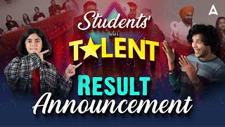 Student Got Talent | Result Announcement By Defence Adda247