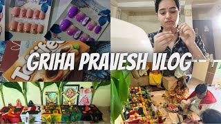 Griha Pravesh Vlog Special Day for us 🫶 #vlog72  dekho papa ne kya order kiya 🤤 UK se kya aaya?? 🇬🇧