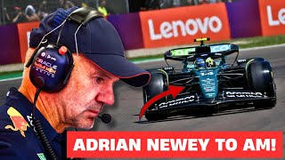 Adrian Newey's Move To Aston Martin Set To Be ANNOUNCED Before Azerbaijan GP?!