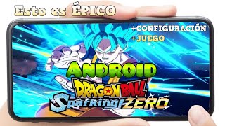 BRUTAL! Dragon Ball Sparking Zero en ANDROID Mira como Va +Juego