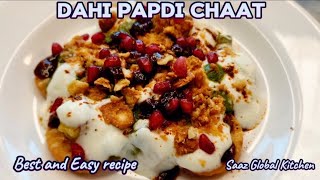 Dahi Papdi Chaat (दही पापड़ी चाट)