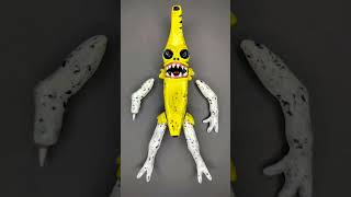 КОШМАРНЫЙ БАНАН / BANANA MONSTER - Новый монстр - из пластилина #shorts