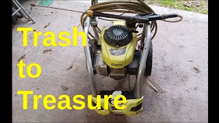 Trash to Treasure Pressure Washer