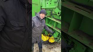 РЕМОНТ #johndeere НАСОСА ОБВЯЗКИ на #пресс #рулон #сено