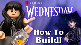 How To Build a LEGO Wednesday Addams from Wednesday (2022)!