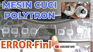 ALIEF TOEN || Mesin Cuci Polytron Error FinI