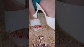 White Heels Footwear From Amazon/ Link In Description #bereal #shorts #viral #ytshorts #4kwatchtime