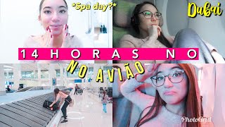 CHEGUEI EM DUBAI após 14 HORAS DE VOO! - Harumy Nakanishi