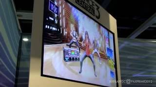 Dance Central 3 "Get Low" (Hard) Off-Screen Gameplay Preview at PAX Prime 2012