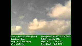 NorthTurtonWeather video file for 19/03/2010