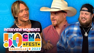 CMA Fest Interviews with Cody Johnson, Dierks Bentley, Jordan Davis, Keith Urban, Jelly Roll & more