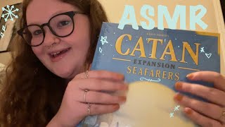 ASMR what I got my bf for christmas | trigger assortment with rambles ❆