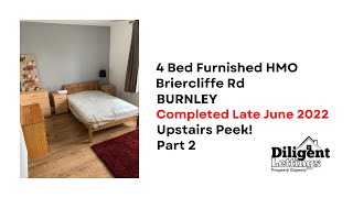 Burnley 4 Bed HMO Conversion Briercliffe Rd Upstairs Peek Diligent Lettings Ltd Property Management