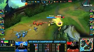 AHQ eSports vs Fnatic | Worlds 2015 Group Stage Gr.B