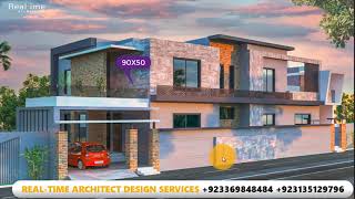 1 Kanal beautiful House Design with Basement || 1 Kanal 50x90 House  Plan  || plan#237