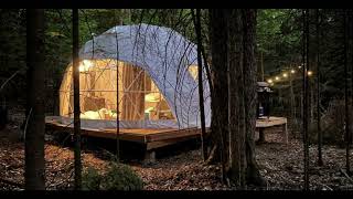 glamping dome india | glamping dome manali | glamping dome tent price