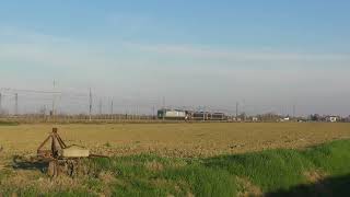 E464 047 e 049 e ETR 104 treno 25 Faenza