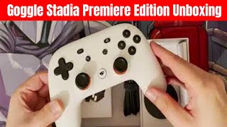 Google Stadia Premiere Edition Unboxing