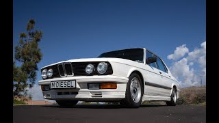 BMW e28 M diesel cold start