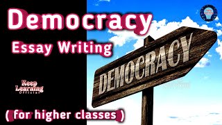 Importance of Democracy || Essay on Democracy in English || What is Democracy? #democracy #essay