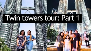 Twin Towers Kuala Lumpur Malaysia I Explore Petronas Twin Towers ! Night View I Part 1