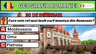 Quiz România: Cele Mai Grele Întrebări de Geografie!