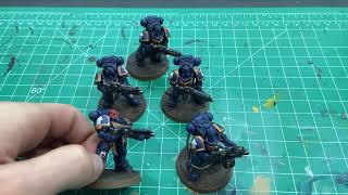 Painting and Magnetizing the Heavy Intercessor Squad for the Ultramarines  - Warhammer 40k