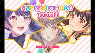 BanG Dream EN 09/15 Futaba Tsukushi Birthday 🥁🦋🥳 Opening & Area Conversation 2024