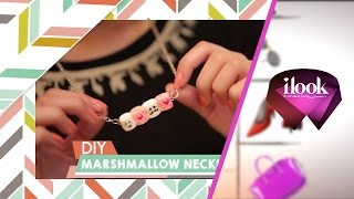 DIY - Marshmallow Necklace