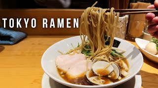 Clam Ramen Mugi to Olive in Tokyo Exploring Ginza - vlog #036 part 1