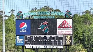 Coastal Carolina VS UNC Starting Lineups 5-16-23