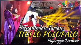 Penampilan Tarian‼️TIDI LO POLOPALO - PAJONGGE Dancer || FestivalWalima2022 #bitung #kkig #gorontalo