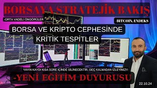 BORSA VE KRİPTO TARAFINDA KRİTİK TESPİTLER  - #borsa  #ereğli  #sasa  #bitcoin