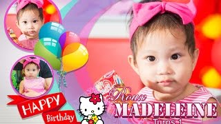 Roux Madeleine's 1st Birthday Party at Jollibee Tanza