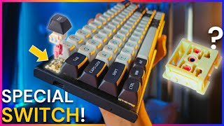 This gaming keyboard has weird switches!