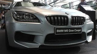 Frozen Grey BMW M6 Gran Coupe + M3 in BMW Welt