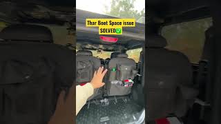 Thar Boot Space Modification🔥 #shorts #explorepage #trending #shortsfeed #4x4 #explore